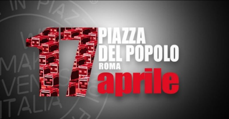 Bauli In Piazza Del Popolo 17 Aprile